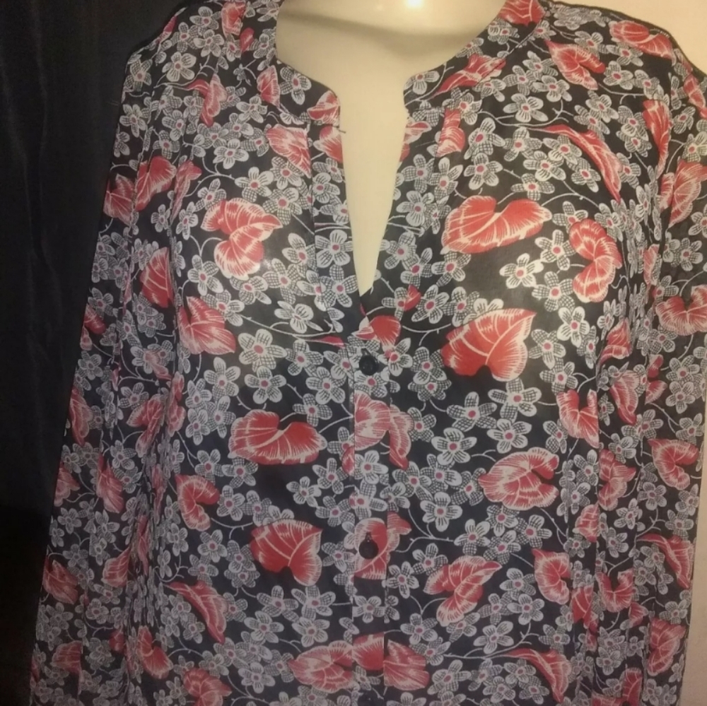 $99 Mng Mango Long Maxi Dress. Black Floral XS. - Picture 6 of 8